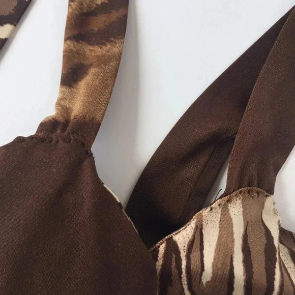 3/$15 Animal print leopard print loose casual tank top size small - Picture 9 of 15